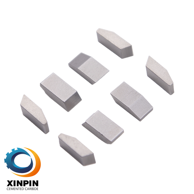 Carbide saw tips for retipping saw bladesZhuzhou Xinpin Cemented